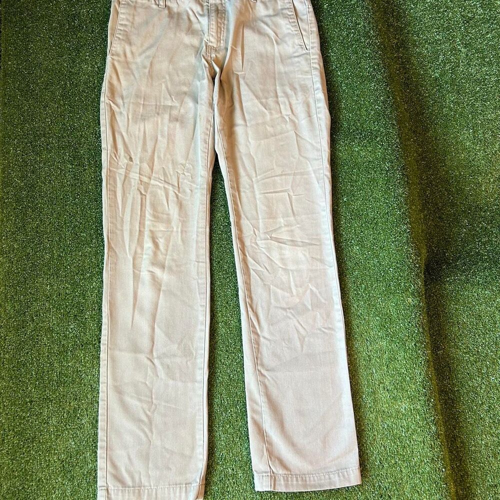 Volcom Men's Tan and Cream Trousers